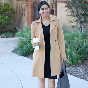 NWOT Cabi Women's Caramel Trench Coat Jacket